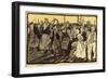 The Strikers, Cartoon from 'L'Assiette Au Beurre', 5 March, 1904-Georges Dupuis-Framed Giclee Print