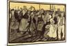 The Strikers, Cartoon from 'L'Assiette Au Beurre', 5 March, 1904-Georges Dupuis-Mounted Giclee Print
