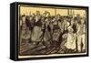 The Strikers, Cartoon from 'L'Assiette Au Beurre', 5 March, 1904-Georges Dupuis-Framed Stretched Canvas