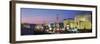 The Strip Dusk Las Vegas Nv, USA-null-Framed Photographic Print