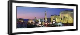 The Strip Dusk Las Vegas Nv, USA-null-Framed Photographic Print