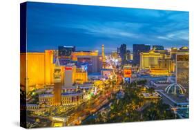 The Strip, Las Vegas, Nevada, United States of America, North America-Alan Copson-Stretched Canvas