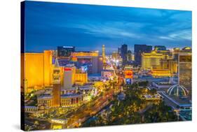 The Strip, Las Vegas, Nevada, United States of America, North America-Alan Copson-Stretched Canvas