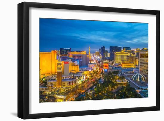 The Strip, Las Vegas, Nevada, United States of America, North America-Alan Copson-Framed Photographic Print