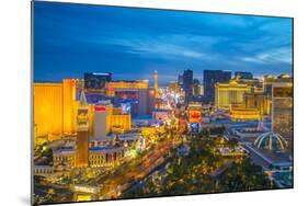 The Strip, Las Vegas, Nevada, United States of America, North America-Alan Copson-Mounted Photographic Print