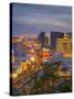 The Strip, Las Vegas, Nevada, United States of America, North America-Alan Copson-Stretched Canvas