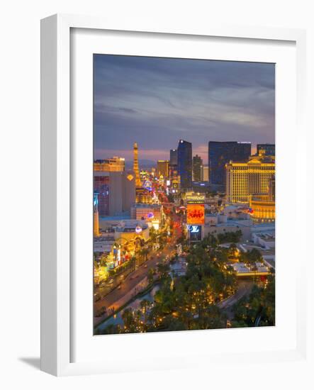 The Strip, Las Vegas, Nevada, United States of America, North America-Alan Copson-Framed Photographic Print