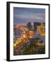 The Strip, Las Vegas, Nevada, United States of America, North America-Alan Copson-Framed Photographic Print