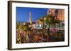 The Strip, Las Vegas, Nevada, United States of America, North America-Gary-Framed Photographic Print