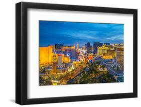 The Strip, Las Vegas, Nevada, United States of America, North America-Alan Copson-Framed Photographic Print