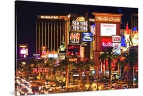 The Strip - Las Vegas - Nevada - United States-Philippe Hugonnard-Stretched Canvas