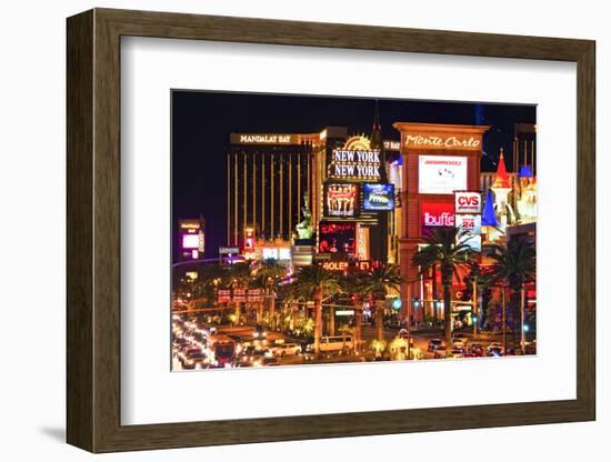 The Strip - Las Vegas - Nevada - United States-Philippe Hugonnard-Framed Photographic Print