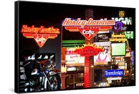 The Strip - Las Vegas - Nevada - United States-Philippe Hugonnard-Framed Stretched Canvas