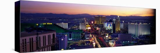 The Strip, Las Vegas, Nevada, USA-null-Stretched Canvas