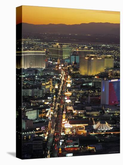 The Strip, Las Vegas, Nevada, USA-Gavin Hellier-Stretched Canvas