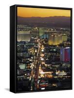 The Strip, Las Vegas, Nevada, USA-Gavin Hellier-Framed Stretched Canvas