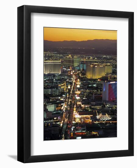 The Strip, Las Vegas, Nevada, USA-Gavin Hellier-Framed Premium Photographic Print