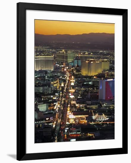 The Strip, Las Vegas, Nevada, USA-Gavin Hellier-Framed Premium Photographic Print