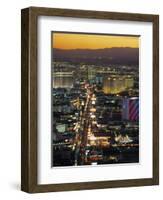 The Strip, Las Vegas, Nevada, USA-Gavin Hellier-Framed Photographic Print