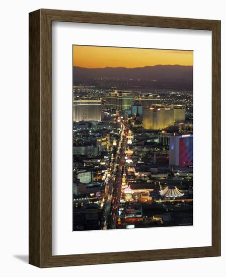 The Strip, Las Vegas, Nevada, USA-Gavin Hellier-Framed Photographic Print