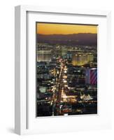 The Strip, Las Vegas, Nevada, USA-Gavin Hellier-Framed Photographic Print