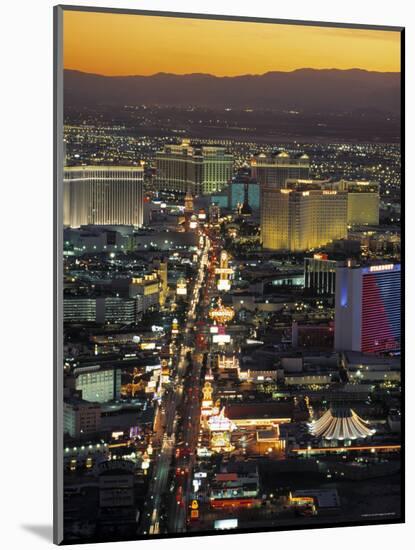 The Strip, Las Vegas, Nevada, USA-Gavin Hellier-Mounted Photographic Print