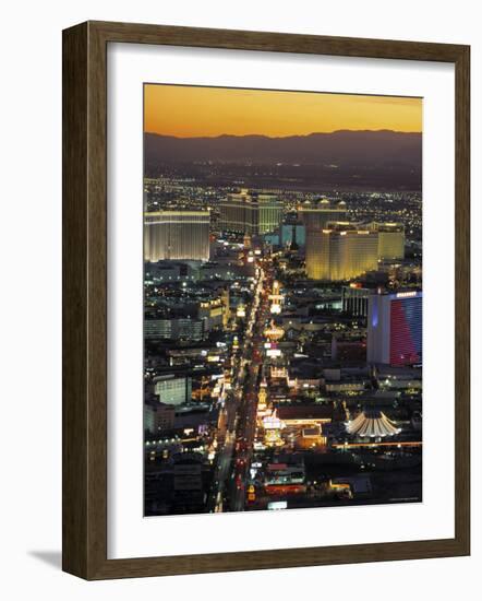 The Strip, Las Vegas, Nevada, USA-Gavin Hellier-Framed Photographic Print