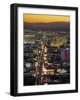 The Strip, Las Vegas, Nevada, USA-Gavin Hellier-Framed Photographic Print