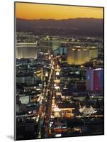 The Strip, Las Vegas, Nevada, USA-Gavin Hellier-Mounted Photographic Print