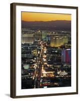 The Strip, Las Vegas, Nevada, USA-Gavin Hellier-Framed Photographic Print