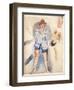 The Striped Blazer-Charles Demuth-Framed Giclee Print