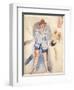 The Striped Blazer-Charles Demuth-Framed Giclee Print