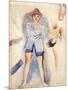 The Striped Blazer-Charles Demuth-Mounted Premium Giclee Print