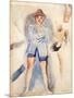 The Striped Blazer-Charles Demuth-Mounted Giclee Print