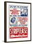 The Striptease Murder Case-null-Framed Art Print