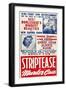 The Striptease Murder Case-null-Framed Art Print