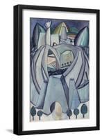 The Stronghold, C.1912-Amadeu de Souza-Cardoso-Framed Giclee Print