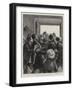 The Struggle Between Mr O'Brien and the Police at the Court House, Midleton-Charles Paul Renouard-Framed Giclee Print