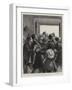 The Struggle Between Mr O'Brien and the Police at the Court House, Midleton-Charles Paul Renouard-Framed Giclee Print