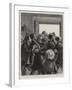 The Struggle Between Mr O'Brien and the Police at the Court House, Midleton-Charles Paul Renouard-Framed Giclee Print