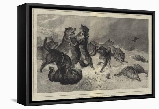 The Struggle for Existence-George Bouverie Goddard-Framed Stretched Canvas