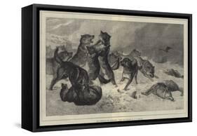 The Struggle for Existence-George Bouverie Goddard-Framed Stretched Canvas