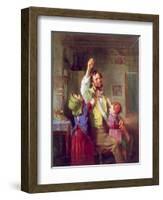 The Struggle for the Apple-William Henry Knight-Framed Giclee Print