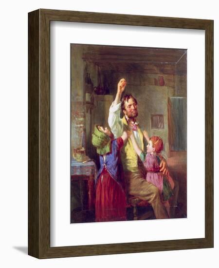 The Struggle for the Apple-William Henry Knight-Framed Giclee Print