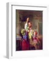 The Struggle for the Apple-William Henry Knight-Framed Giclee Print