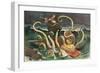 The Struggle Of The Slav-JS Pughe-Framed Premium Giclee Print