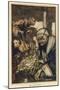 The Struldbrugs, Gulliver-Arthur Rackham-Mounted Art Print
