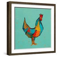 The Strutter-Phyllis Adams-Framed Art Print