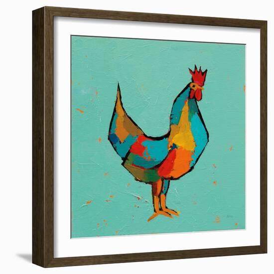 The Strutter-Phyllis Adams-Framed Art Print