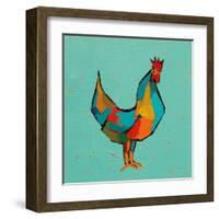 The Strutter-Phyllis Adams-Framed Art Print